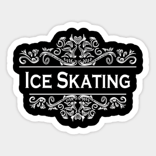 Sports Ice Skating Sticker